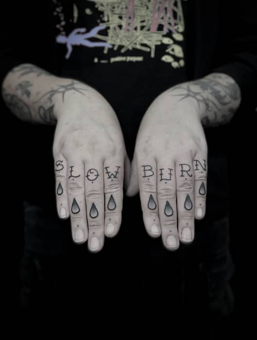 🩸SLOW BURN🩸
Tuff knucks for my twin @ashlowetattoo 👫🏻
DM or link in bio for bookings and inqui